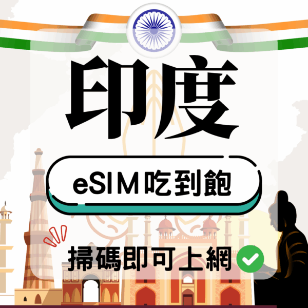73 印度-eSIM(5G/4G高速)