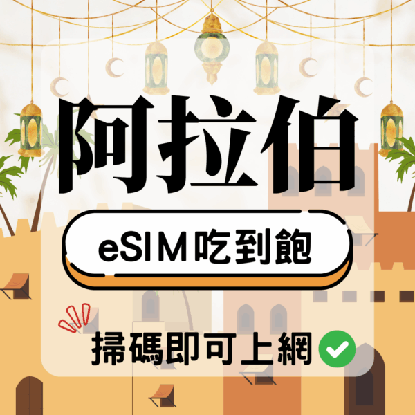 阿拉伯-eSIM(5G/4G高速)